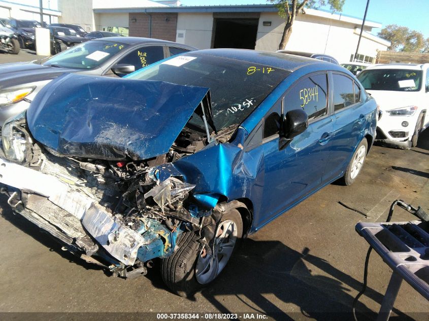2015 HONDA CIVIC SEDAN LX - 2HGFB2F56FH524570