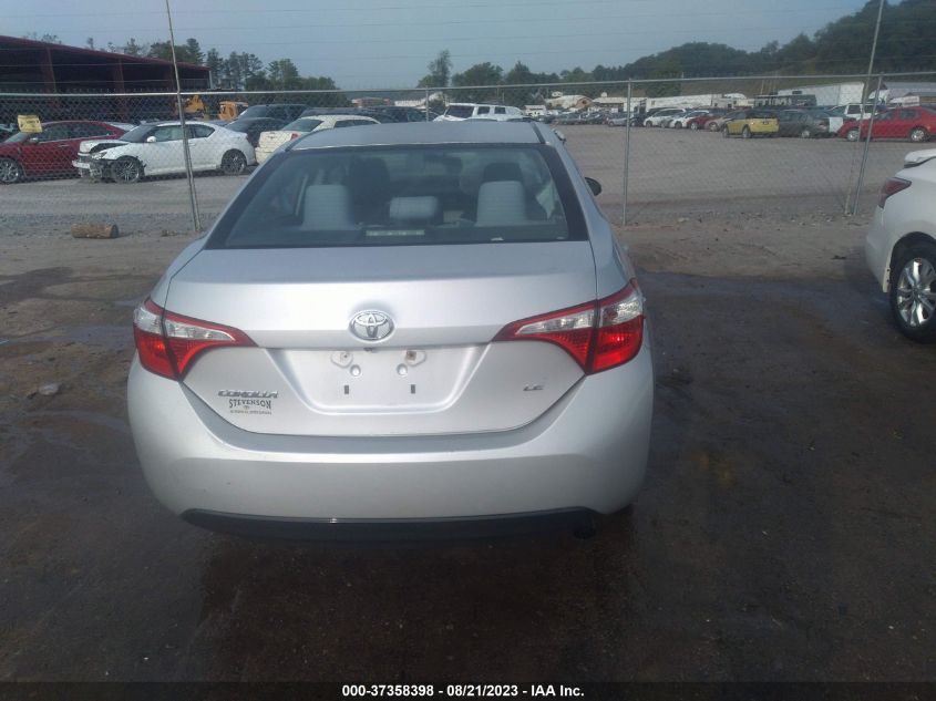 2014 TOYOTA COROLLA L/LE/S/S PLUS/LE PLUS - 2T1BURHE8EC000312