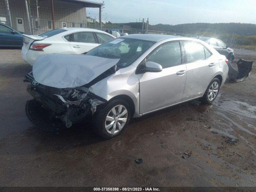 2014 TOYOTA COROLLA L/LE/S/S PLUS/LE PLUS - 2T1BURHE8EC000312