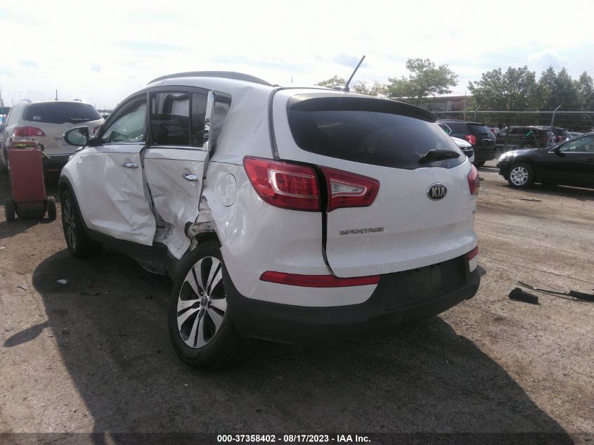 2013 KIA SPORTAGE EX - KNDPCCA22D7458417