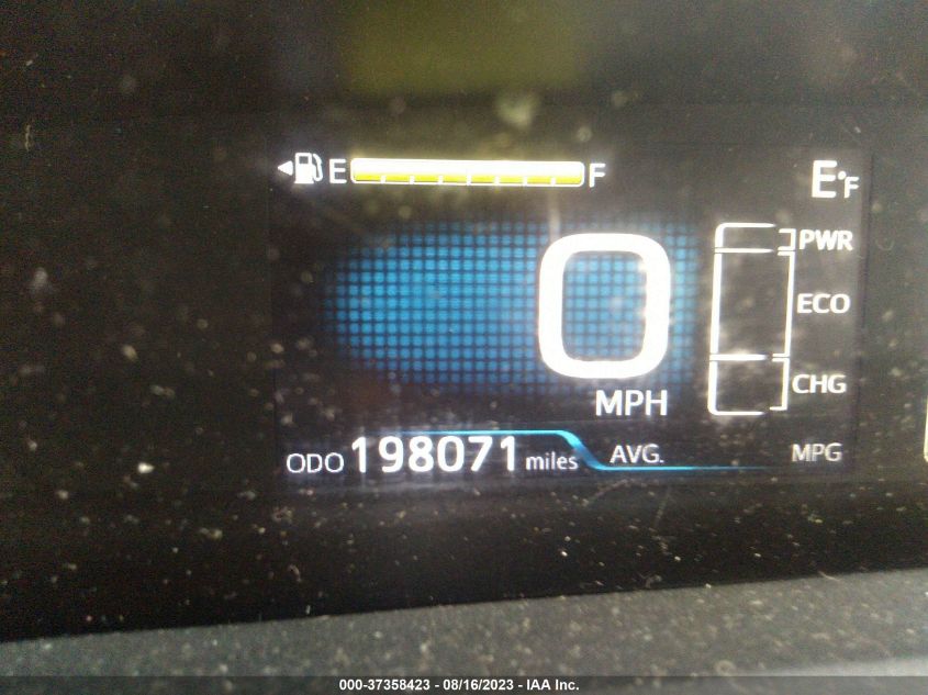 2016 TOYOTA PRIUS TWO - JTDKBRFU7G3013404