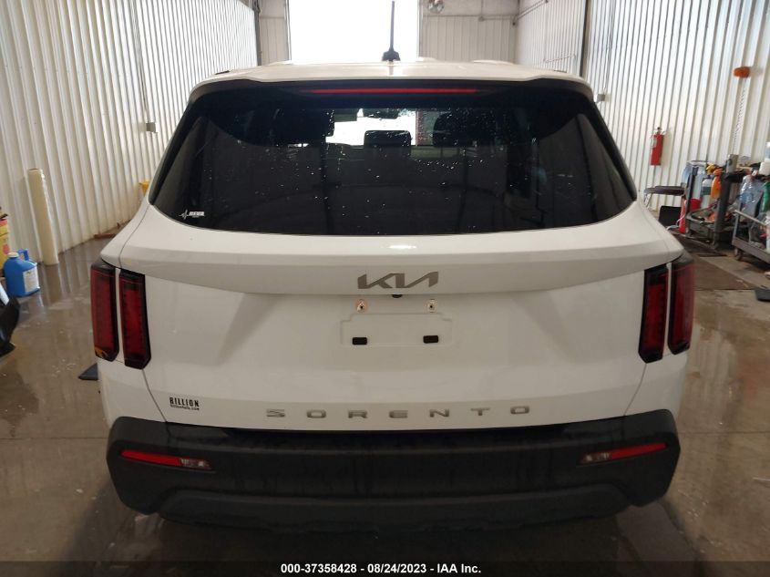 2022 KIA SORENTO LX - 5XYRG4LC9NG132689