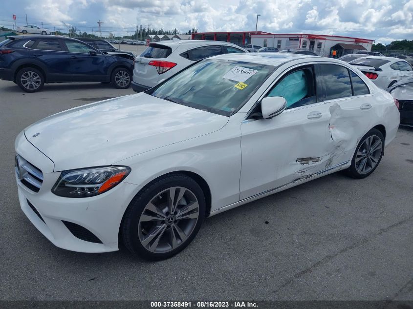 55SWF8DB4KU294041 2019 MERCEDES-BENZ C-CLASS - Image 2