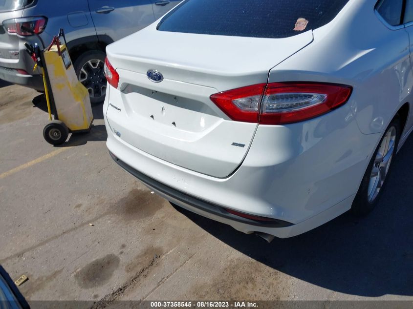 2015 FORD FUSION SE - 3FA6P0H75FR296087