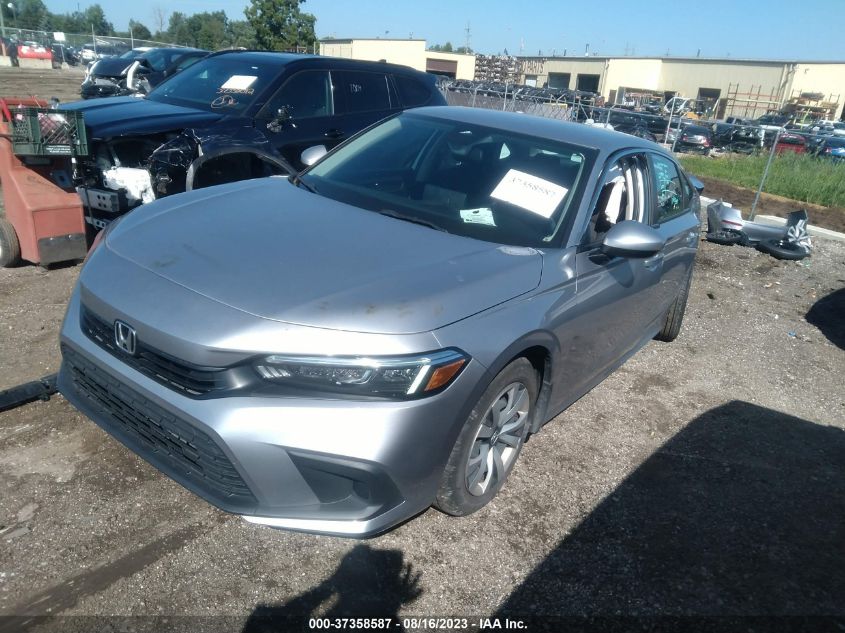 2022 HONDA CIVIC SEDAN LX - 2HGFE2F23NH546733