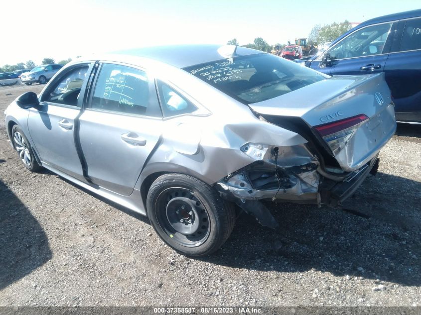 2022 HONDA CIVIC SEDAN LX - 2HGFE2F23NH546733