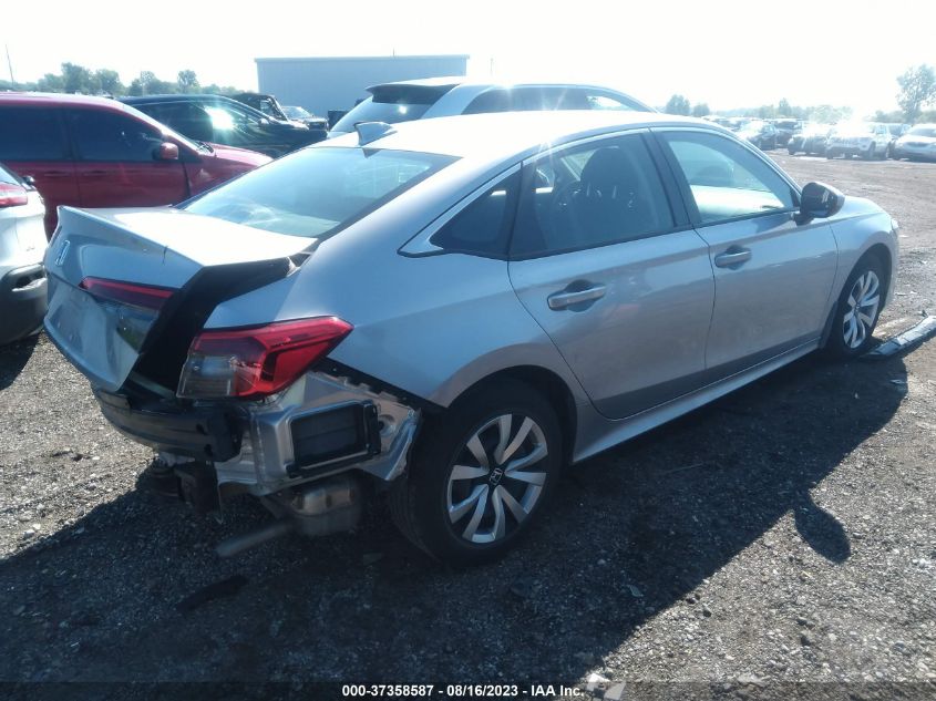 2022 HONDA CIVIC SEDAN LX - 2HGFE2F23NH546733