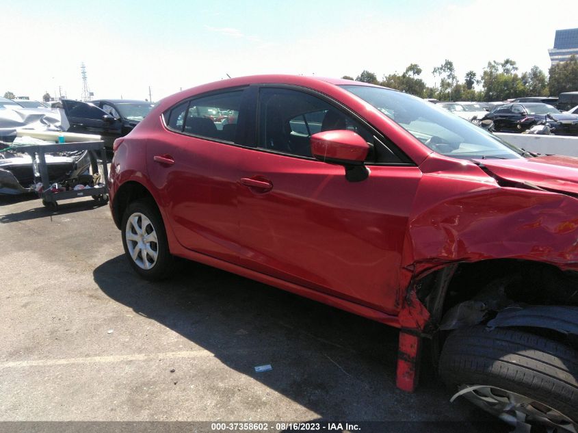 2016 MAZDA MAZDA3 I SPORT - 3MZBM1J73GM268074