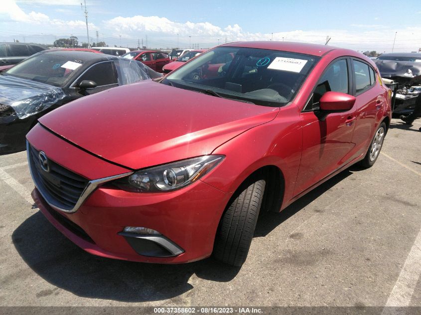 2016 MAZDA MAZDA3 I SPORT - 3MZBM1J73GM268074