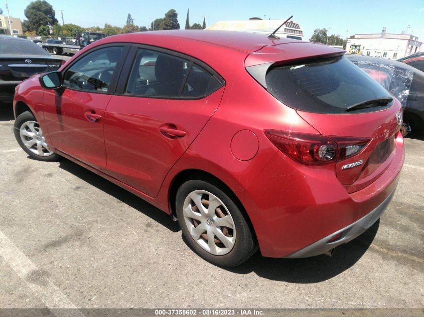 2016 MAZDA MAZDA3 I SPORT - 3MZBM1J73GM268074