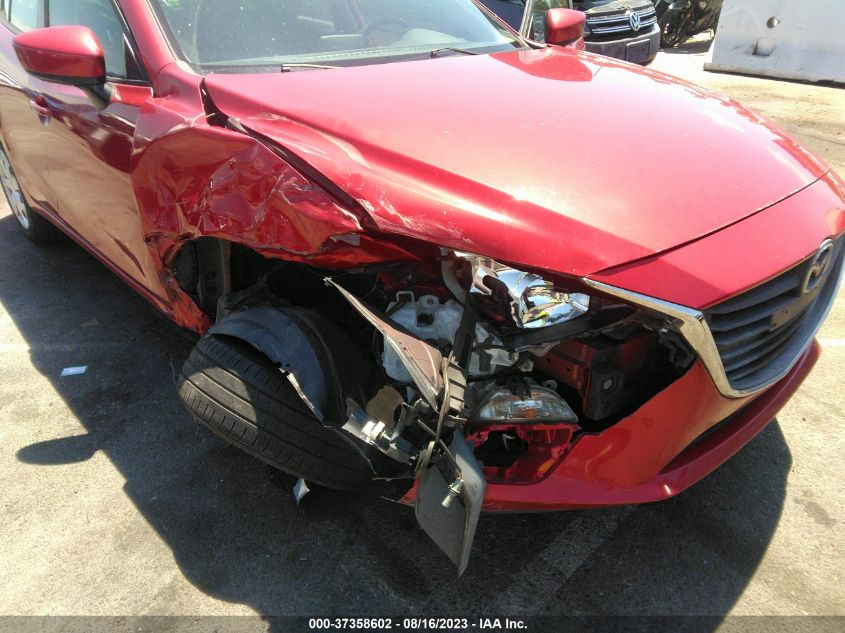 2016 MAZDA MAZDA3 I SPORT - 3MZBM1J73GM268074