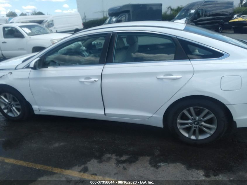 2015 HYUNDAI SONATA 2.4L SE - 5NPE24AF3FH039011