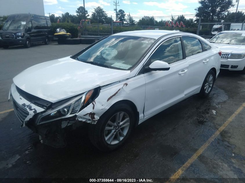 2015 HYUNDAI SONATA 2.4L SE - 5NPE24AF3FH039011