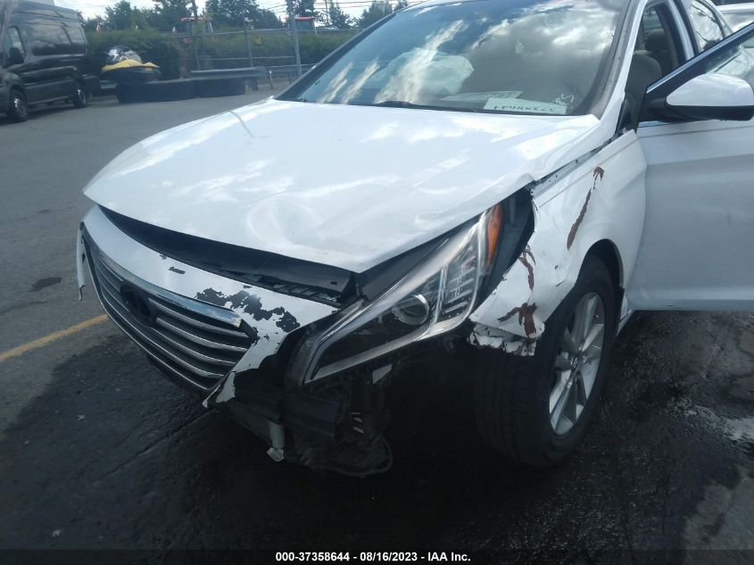 2015 HYUNDAI SONATA 2.4L SE - 5NPE24AF3FH039011