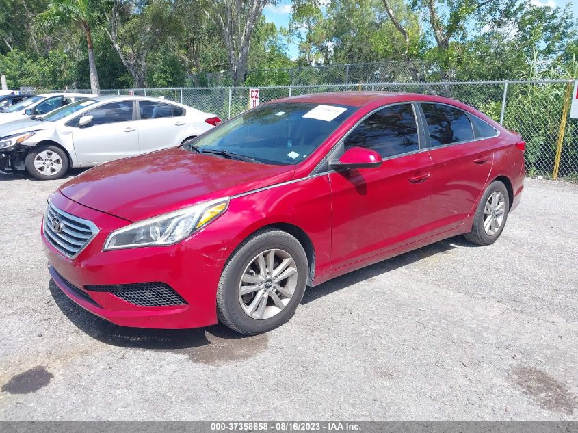 2016 HYUNDAI SONATA SE - 5NPE24AF8GH326345