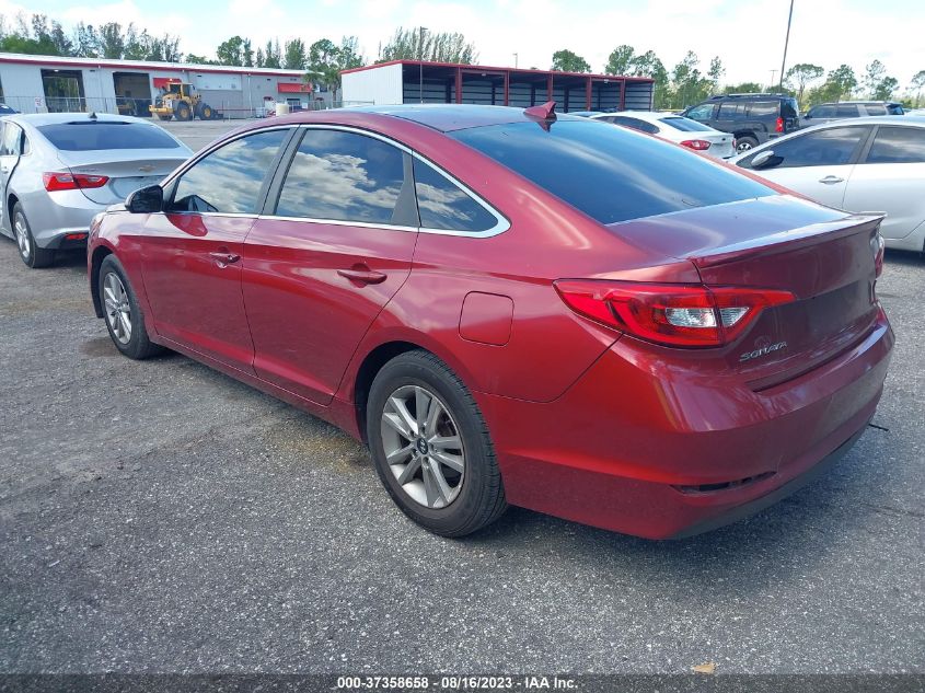 2016 HYUNDAI SONATA SE - 5NPE24AF8GH326345