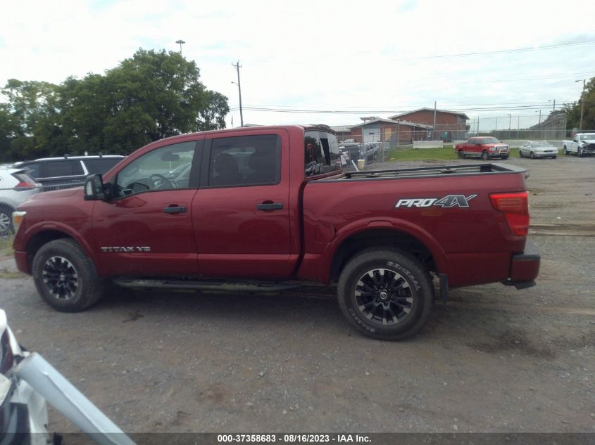 2018 NISSAN TITAN PRO-4X - 1N6AA1E53JN511151