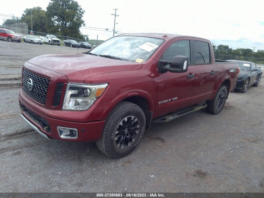 2018 NISSAN TITAN PRO-4X - 1N6AA1E53JN511151