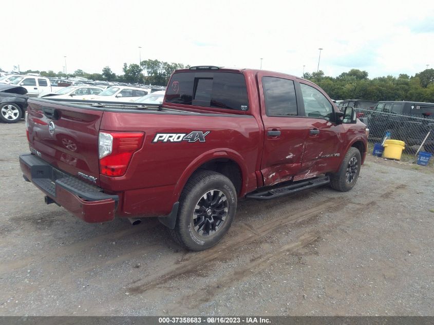 2018 NISSAN TITAN PRO-4X - 1N6AA1E53JN511151