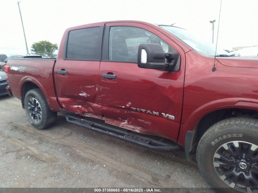 2018 NISSAN TITAN PRO-4X - 1N6AA1E53JN511151