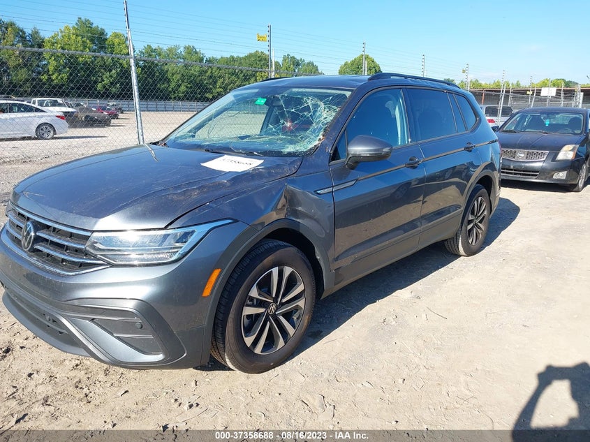VIN 3VVRB7AX1PM074820 2023 VOLKSWAGEN TIGUAN S