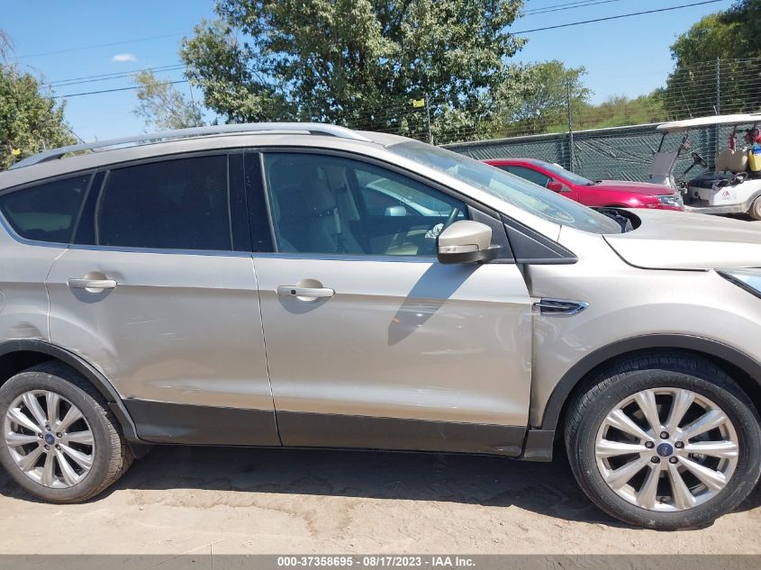 2017 FORD ESCAPE TITANIUM - 1FMCU0JD0HUC92817