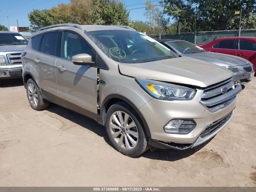 2017 FORD ESCAPE TITANIUM - 1FMCU0JD0HUC92817