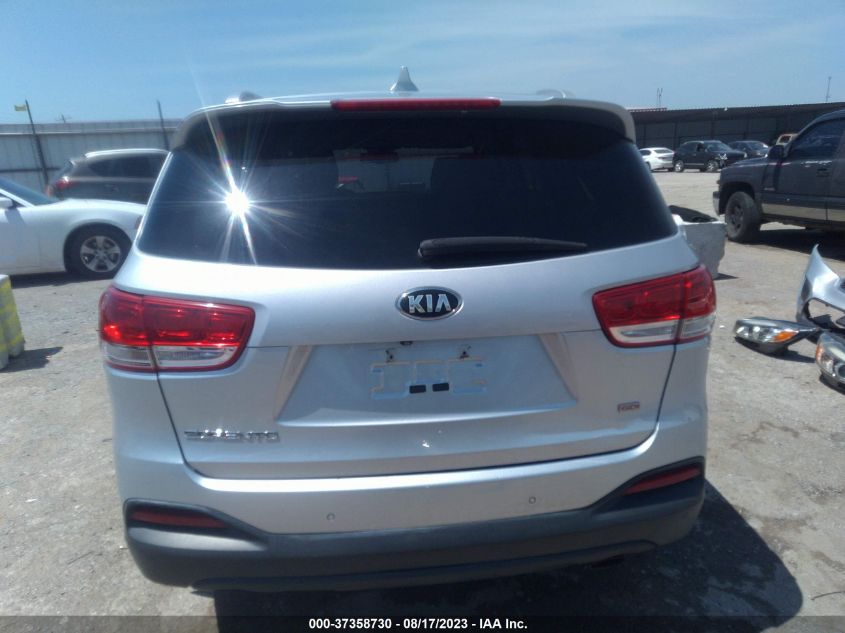 2016 KIA SORENTO LX - 5XYPG4A34GG048244