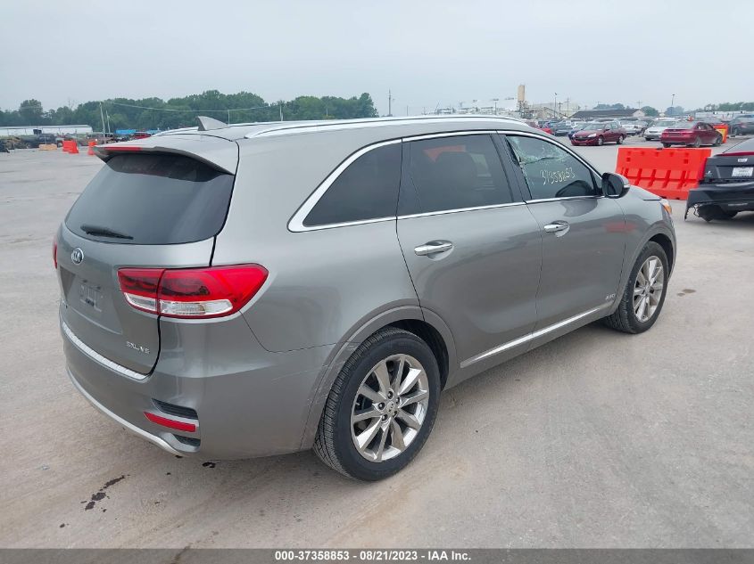 2016 KIA SORENTO SXL - 5XYPKDA55GG113716