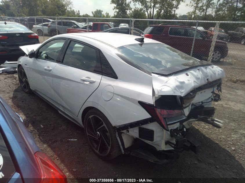 2022 HYUNDAI ELANTRA N LINE - KMHLR4AF8NU341784