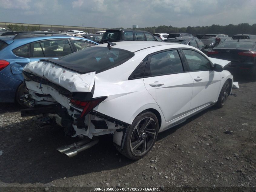 2022 HYUNDAI ELANTRA N LINE - KMHLR4AF8NU341784