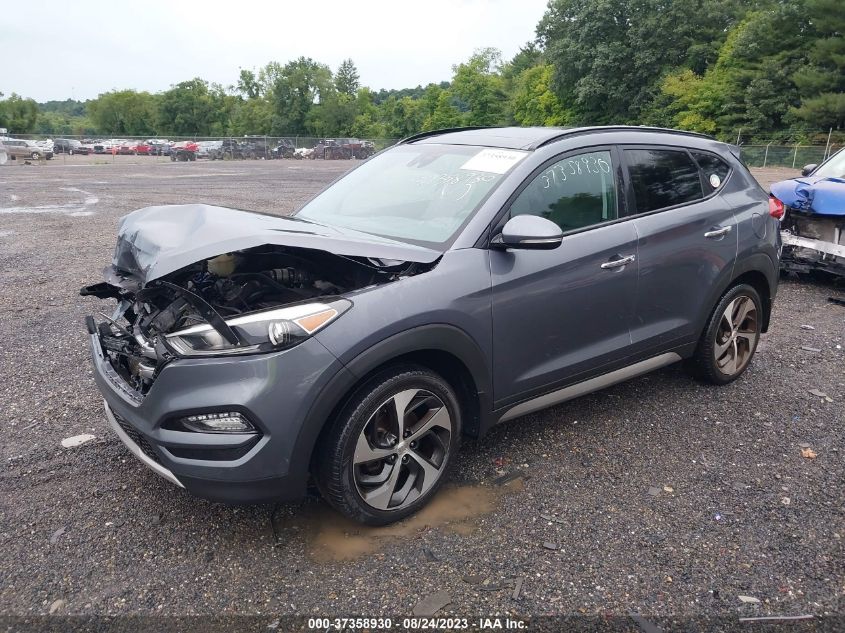 2017 HYUNDAI TUCSON LIMITED - KM8J3CA22HU306632