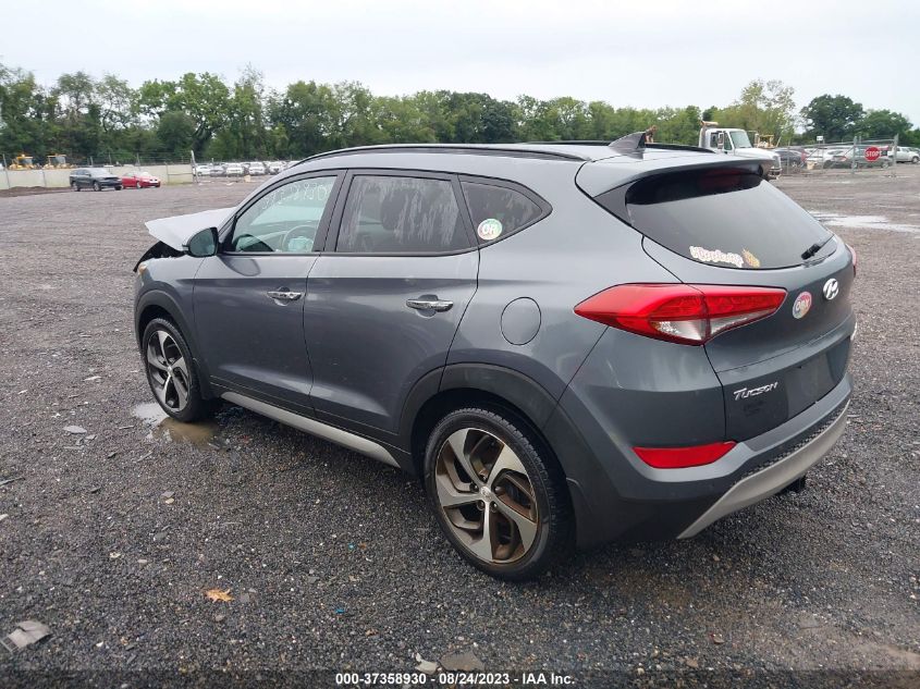 2017 HYUNDAI TUCSON LIMITED - KM8J3CA22HU306632