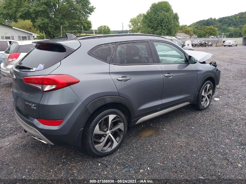 2017 HYUNDAI TUCSON LIMITED - KM8J3CA22HU306632