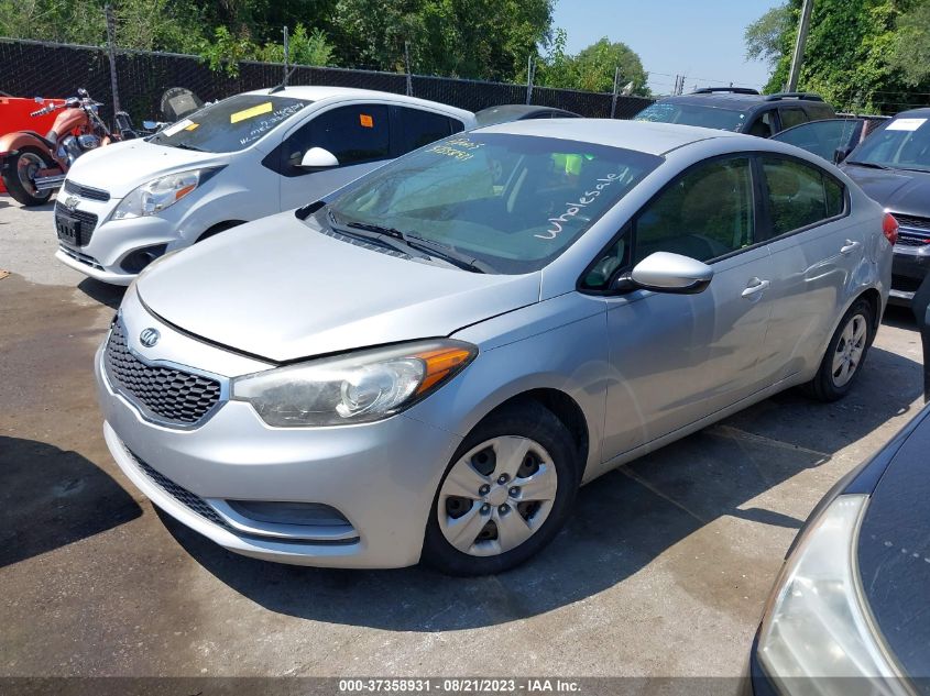 2015 KIA FORTE LX - KNAFK4A61F5368856