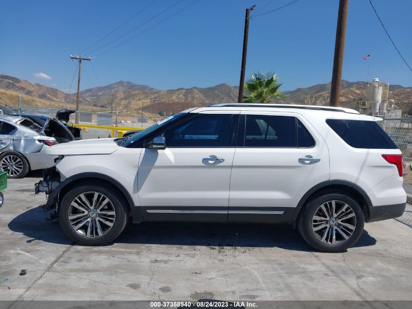2017 FORD EXPLORER PLATINUM - 1FM5K8HT6HGA69772