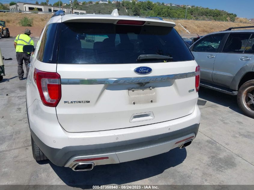 2017 FORD EXPLORER PLATINUM - 1FM5K8HT6HGA69772