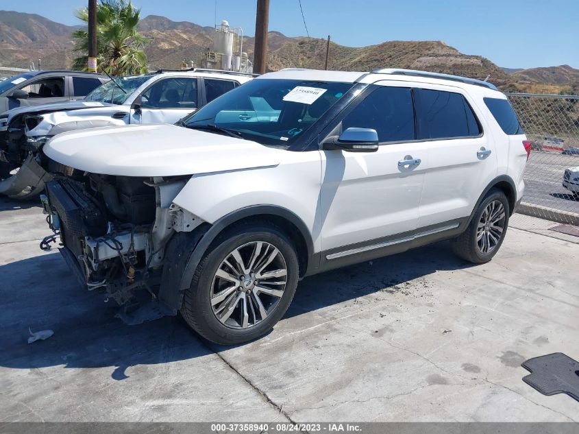 2017 FORD EXPLORER PLATINUM - 1FM5K8HT6HGA69772