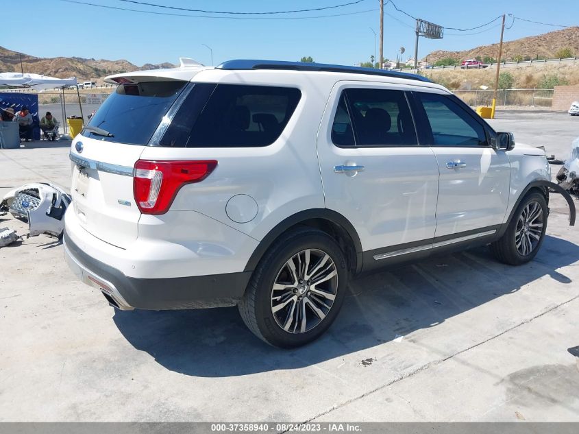 2017 FORD EXPLORER PLATINUM - 1FM5K8HT6HGA69772