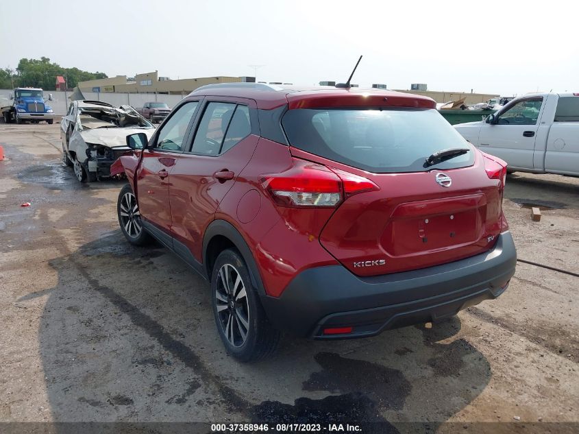 2019 NISSAN KICKS SV - 3N1CP5CU6KL527540