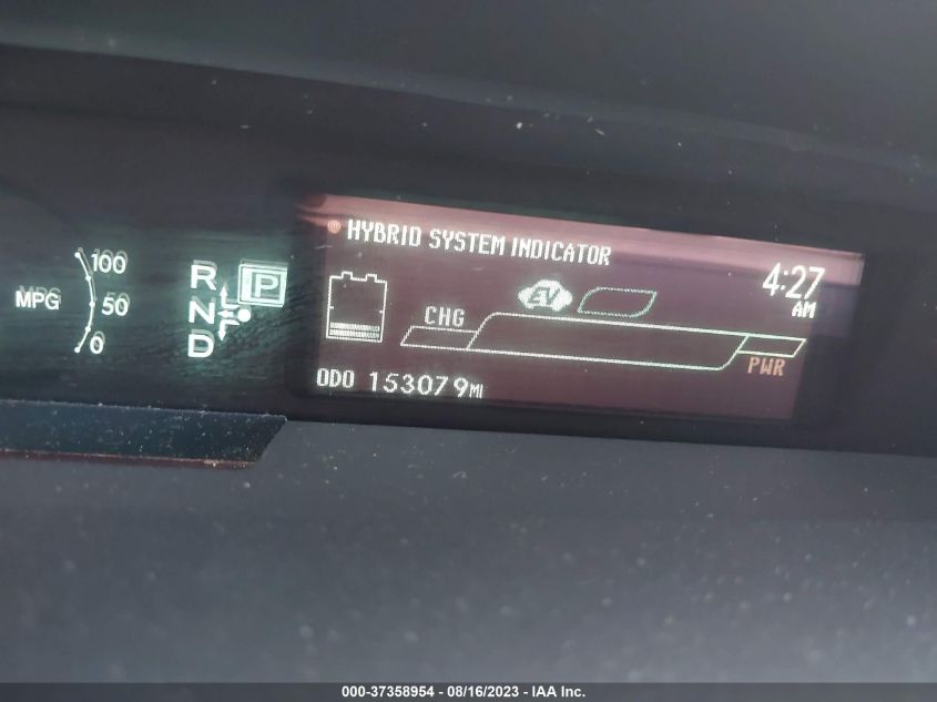 2013 TOYOTA PRIUS ONE/TWO/THREE/FOUR/FIVE - JTDKN3DU1D5671663