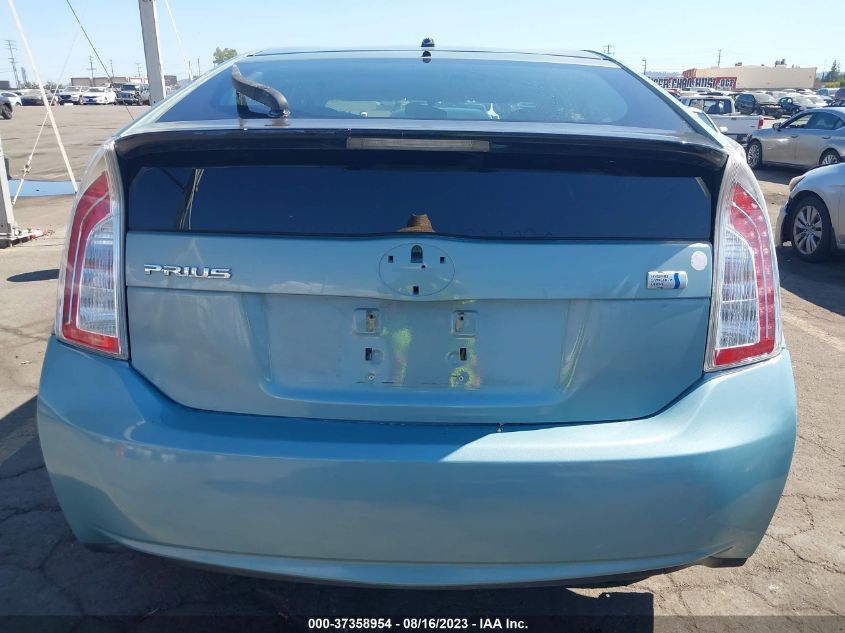 2013 TOYOTA PRIUS ONE/TWO/THREE/FOUR/FIVE - JTDKN3DU1D5671663