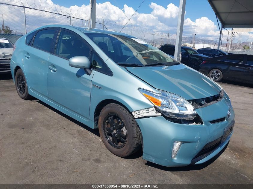 2013 TOYOTA PRIUS ONE/TWO/THREE/FOUR/FIVE - JTDKN3DU1D5671663