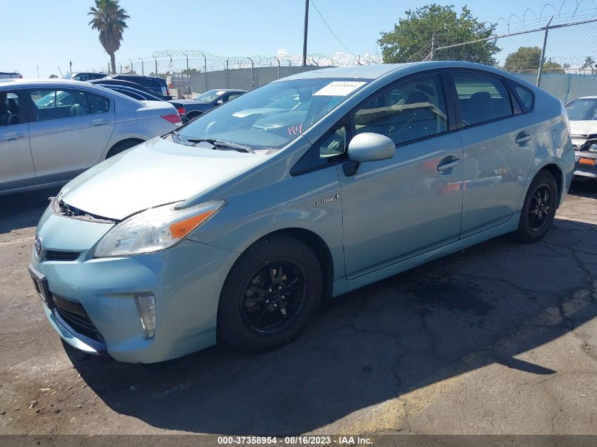 2013 TOYOTA PRIUS ONE/TWO/THREE/FOUR/FIVE - JTDKN3DU1D5671663