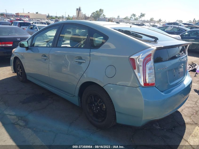 2013 TOYOTA PRIUS ONE/TWO/THREE/FOUR/FIVE - JTDKN3DU1D5671663