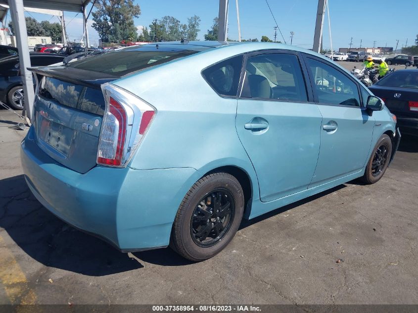 2013 TOYOTA PRIUS ONE/TWO/THREE/FOUR/FIVE - JTDKN3DU1D5671663