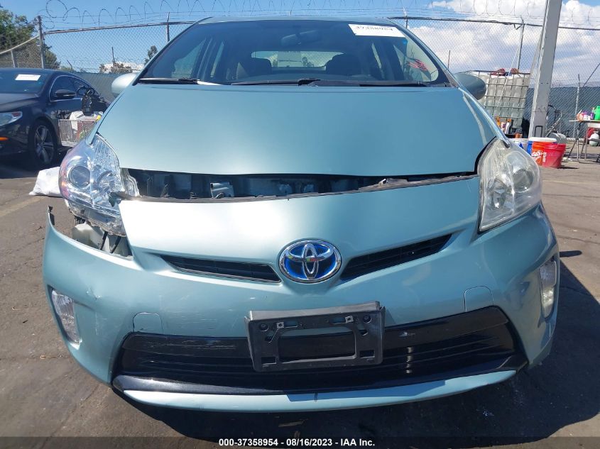 2013 TOYOTA PRIUS ONE/TWO/THREE/FOUR/FIVE - JTDKN3DU1D5671663