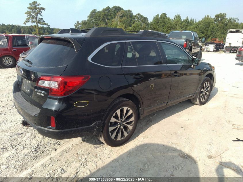 2017 SUBARU OUTBACK LIMITED - 4S4BSANC3H3344908