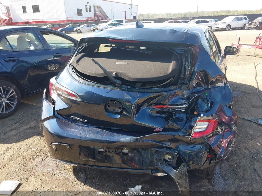 2019 TOYOTA COROLLA HATCHBACK SE/XSE JTNK4RBE4K3063609