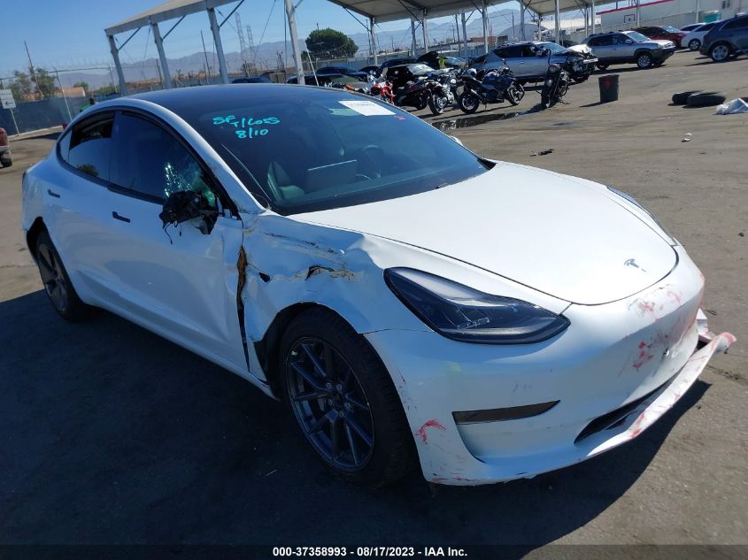 2021 TESLA MODEL 3 STANDARD RANGE PLUS - 5YJ3E1EA6MF921104